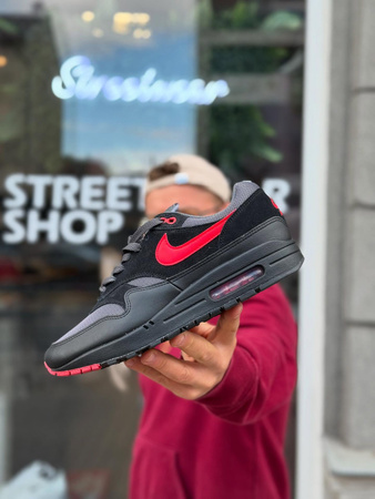 Buty Nike Air Max 1 (FZ5808-008)  Black / University Red