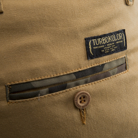 Spodnie Turbokolor Jogger Trainer Mustard