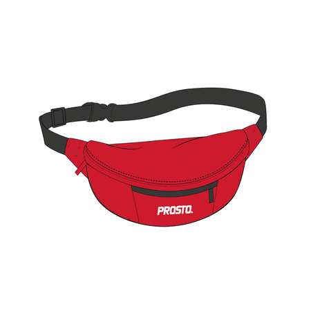 Saszetka Nerka Prosto Switchy Red