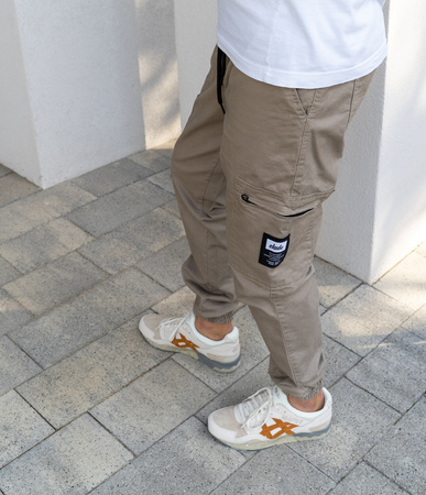 Spodnie Elade JOGGER CARGO Beige