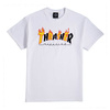Koszulka Thrasher FLAME MAG white