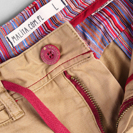 Szorty Malita Chino Beige