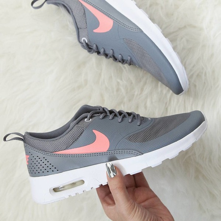 Buty Nike Air Max Thea GS 814444-007 Cool Grey/Lava Glow