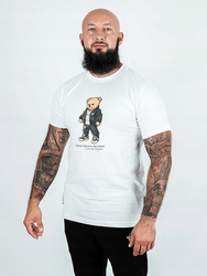 Koszulka Środowisko Miejskie "Street Bear" - White