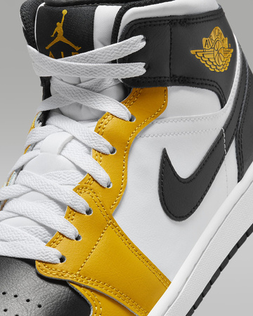 Buty Air Jordan 1 Mid (DQ8426-701) Yellow Ochre/White/Yellow Ochre/Black