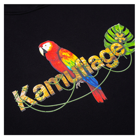 Bluza KAMUFLAGE HOODIE PAPUGA BLACK