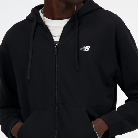 Bluza New Balance ESSENTIALS FRENCH TERRY ZIP  (MJ41501BK) Black
