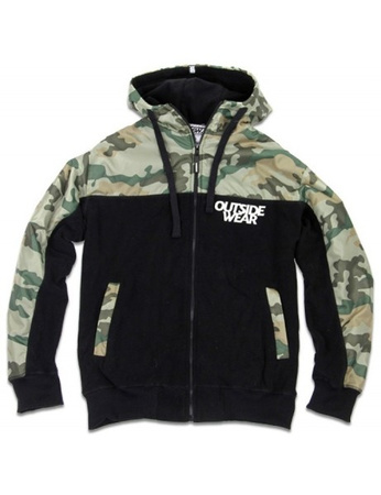 Bluza Outsidewear Camo-Cl ZIP