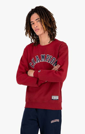 Bluza Champion COLLEGIATE LOGO ORGANIC COTTON BLEND BURGUNDY