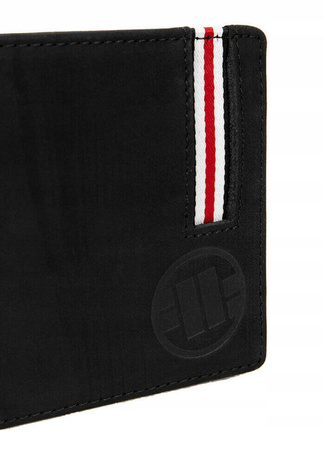 Portfel Skórzany Pit Bull LIN WOOD 2 Black