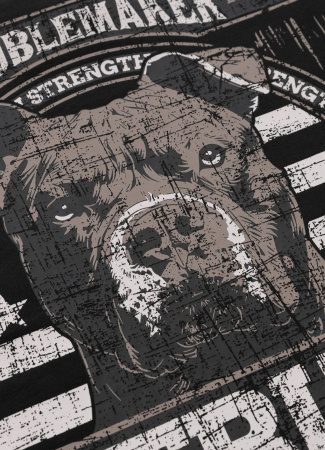 Bluza Pit Bull TROUBLEMAKER Black 