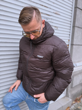 Kurtka PROSTO Puffer Jacket 404 Brown