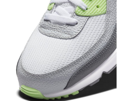 Buty Nike Air Max 90 (DJ6897-100) BWHITE/AQUAMARINE-LIME GLOW-OFF NOIR