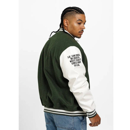 Kurtka przejściowa Pit Bull FISHER BOMBER JACKET Dark Green