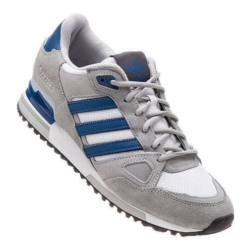 るー Buty adidas Zx 750 - niebieski (croyal/ftwwht/dkblue)