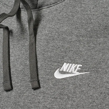 Bluza Nike Hoody Sportswear Club Fleece (BV2654-071) CHARCOAL HEATHER & ANTHRACITE