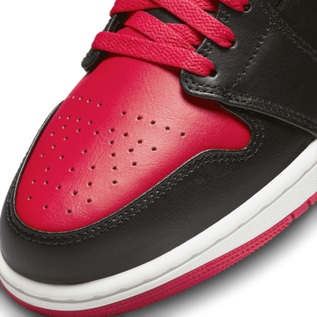 Buty Jordan 1 MID (DQ8426-060) Black/Fire Red- White