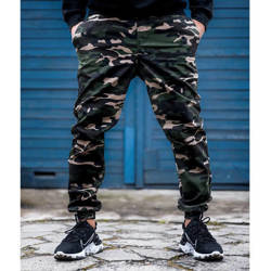 Spodnie Jigga Wear Jogger Crown Stitch Camo