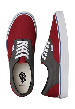 Buty Vans Era (vintage/biking red/gunmetal)