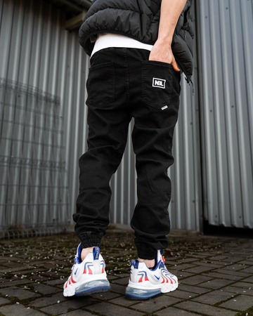 Spodnie New Bad Line Jogger Jeans ICON black