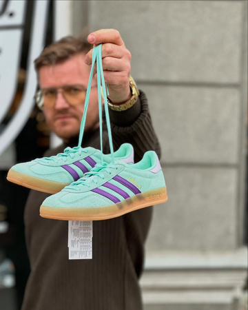 BUTY ADIDAS Gazelle INDOOR (JQ0192) Clear Mint / Solar Orange / Solar Green