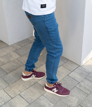 Spodnie Elade JOGGER ICON Light Blue Denim