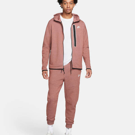 Bluza Nike Sportswear Tech Fleece Hoodie Full Zip (DD4688-670) Red Stone