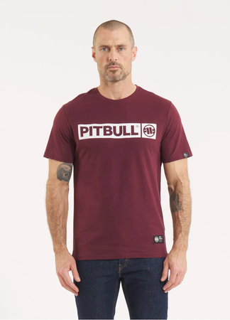 Koszulka Pit Bull HILLTOP Dark Burgundy