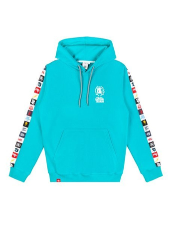 BLUZA DIIL HOODY STAMP TURKUS DBL538