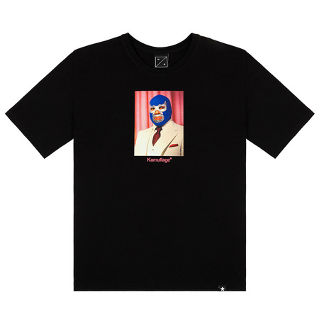 Koszulka KAMUFLAGE Blue Demon Black
