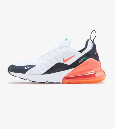 Buty Nike Air Max 270 (943345-107) White Turf Orange 