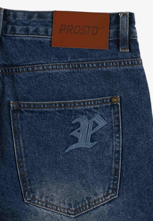Spodnie PROSTO Jeans Baggy Tarmac Blue