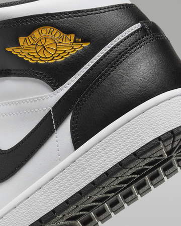 Buty Air Jordan 1 Mid (DQ8426-701) Yellow Ochre/White/Yellow Ochre/Black
