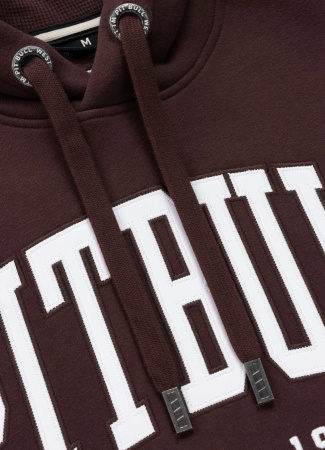 Bluza Pit Bull Hoodie Norton Burgundy