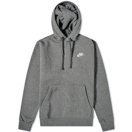 Bluza Nike Hoody Sportswear Club Fleece (BV2654-071) CHARCOAL HEATHER & ANTHRACITE