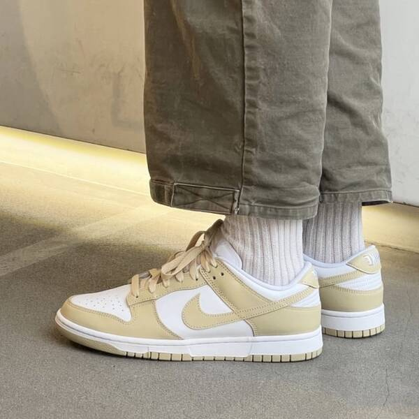 Buty Nike Dunk Low (DV0833-100) White/Team Gold | Obuwie