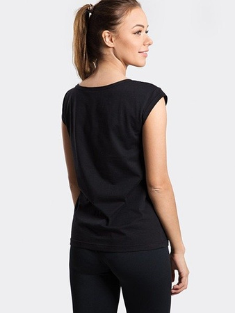 Koszulka Stoprocent Damska Ćpaj Sport black