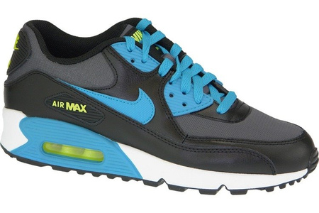 Buty Nike Air Max 90 Gs 724824-004 Black / Blue Lagoon - Drk Grey - Wht