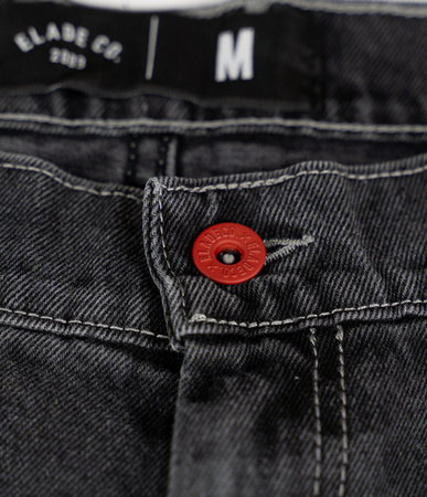 Spodnie Elade Premium BAGGY Classic Black Denim