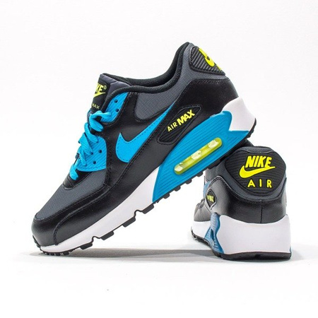 Buty Nike Air Max 90 Gs 724824-004 Black / Blue Lagoon - Drk Grey - Wht