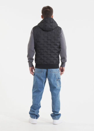 Kamizelka/Bezrękawnik PIT BULL Hooded Eclipse Black