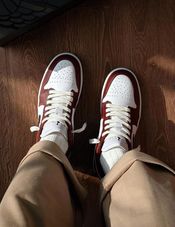 Buty Air Jordan 1 Low (HF3188-102) White/Black-Dark Pony