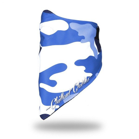 Bandana Zimowa Chillout Cths Camo Blu