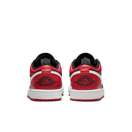 Buty Air Jordan 1 Low (553558-066) Black/Gym Red-White