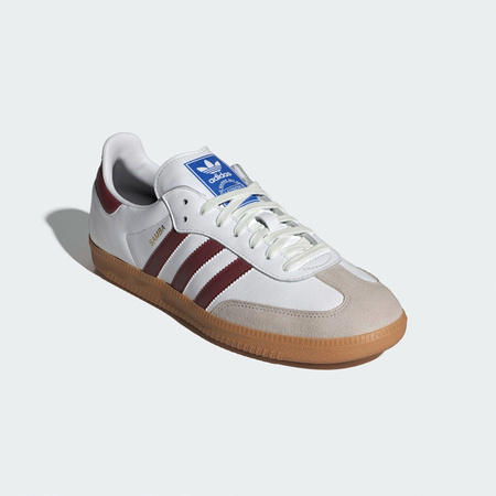 Buty Adidas Samba OG (IF3813) Cloud White / Collegiate Burgundy / Gum