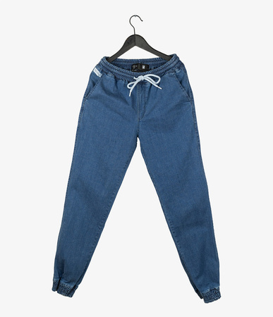 Spodnie Elade JOGGER PATH Light Blue Denim