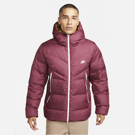 Kurtka Nike Sportswear Storm-FIT Windrunner (DR9605-638)  Dark Beetroot/Dark Beetroot/Sail