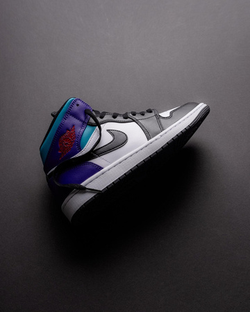 Buty Air Jordan 1 Mid (DQ8426-154) White/Black-Bright-Concord