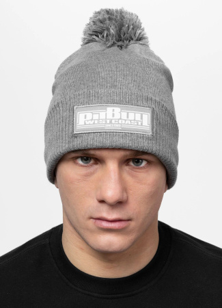 Czapka zimowa PIT BULL BUBBLE ONE BOXIN Grey