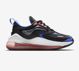 Buty Nike Air Max ZEPHYR GS (CN8511-004) BLACK/METALLIC SILVER-SAPHIRE